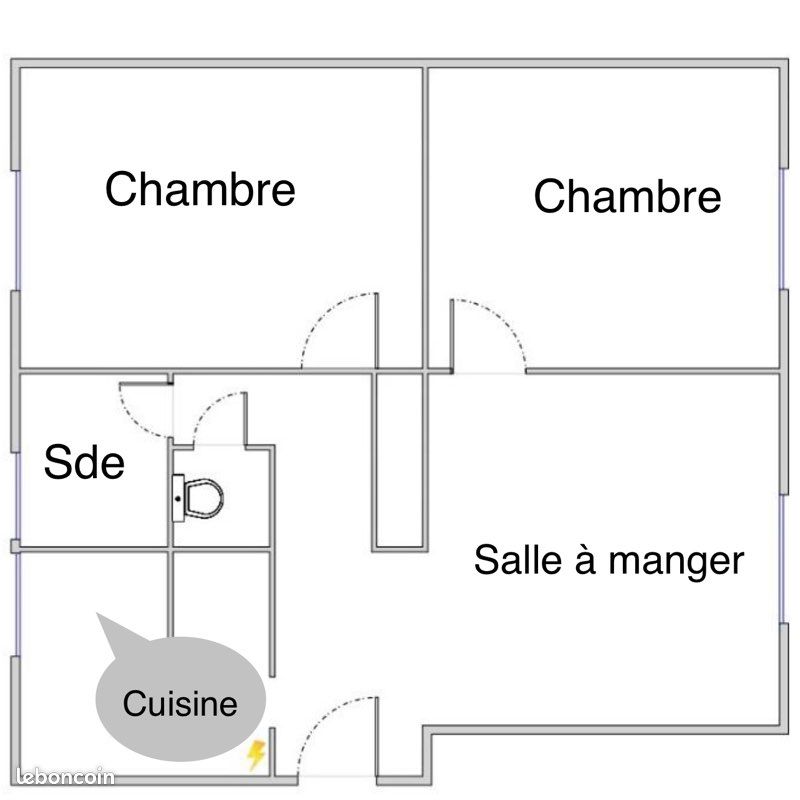 Appartement 3 pièces 47 m² · à Châtillon · 47 m² · 225 000 €