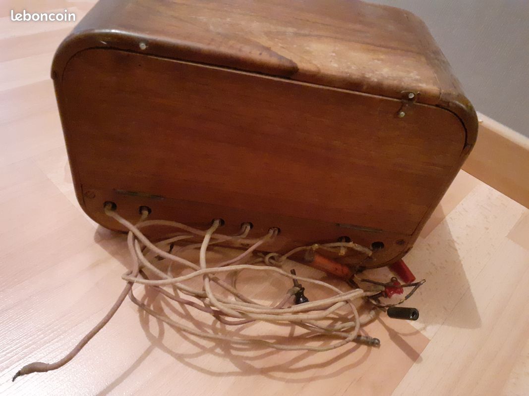 Ancienne radio, récepteur de TSF des années 25 / 30 (image 6)