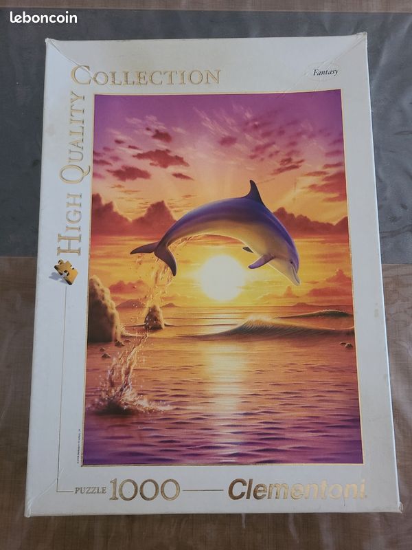 Puzzle dauphin 1000 pieces (image 1)