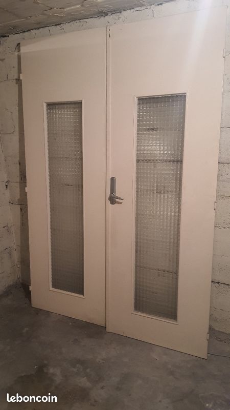 Double porte vitre (image 1)