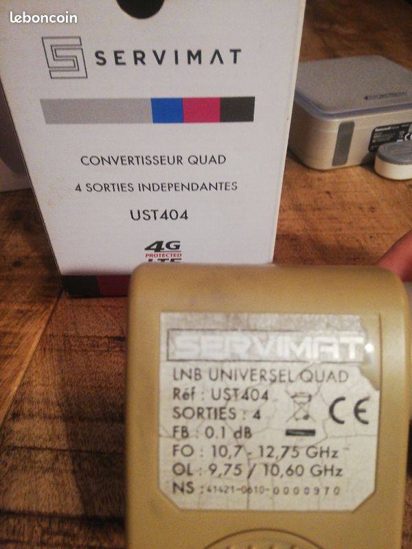 Convertisseur quad pour antenne parabole tv (image 3)