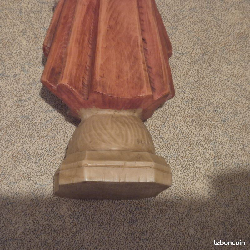 Ancienne statue en platre enfant jésus de prague (image 10)