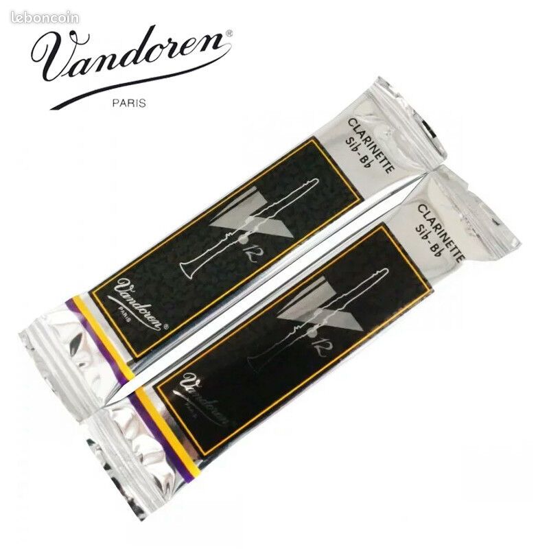 2 Anches Vandoren V12 pour Clarinette Sib Force 4 (image 1)
