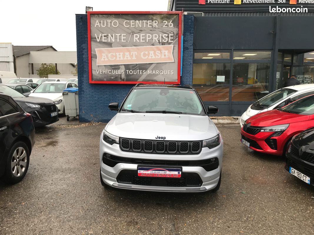 JEEP COMPASS PHEV Turbo S 240 4xe eAWD /an 2022/BVA/Hayon électrique/Camera 360 (image 3)