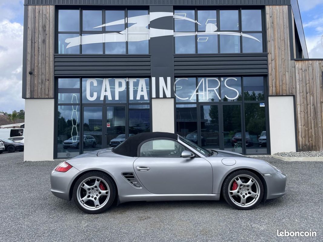 PORSCHE BOXSTER S 3.2i 280 CH TYPE 987 CABRIOLET BVM6-PACK CHRONO-BOSE-GARANTIE 12 MOIS- (image 33)