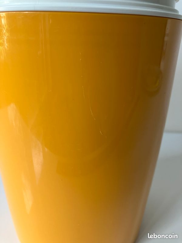 Thermos vintage DR. ZIMMERMANN des années 70. Thermos orange