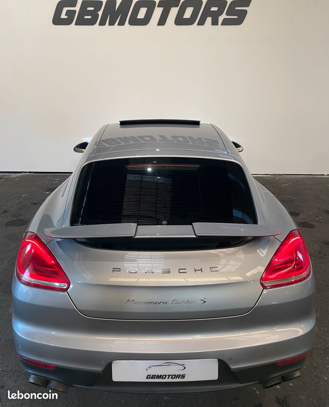 Porsche Panamera Turbo S V8 4.8 570 PDK 7 ARGENT GT METALLISEE (48 CV) 2014 (image 5)