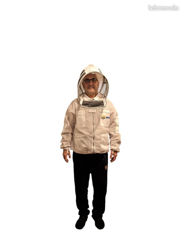 4Bee - Blouson ventilé d'Apiculture - Voile amovible (image 2)