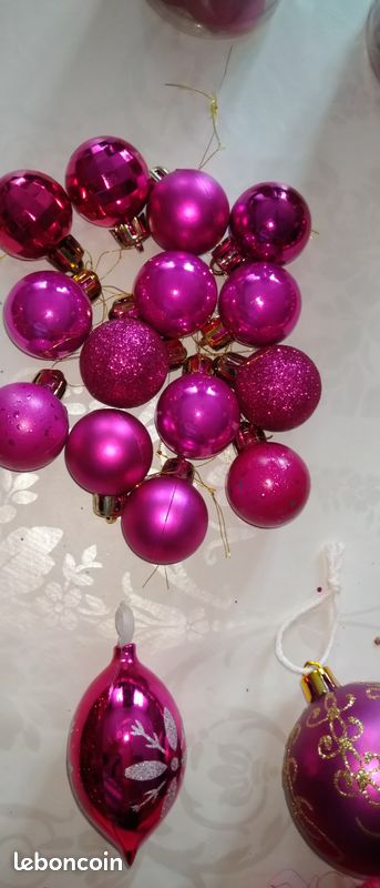 Boule de Noël Seletti Pantone rose - Achat & prix
