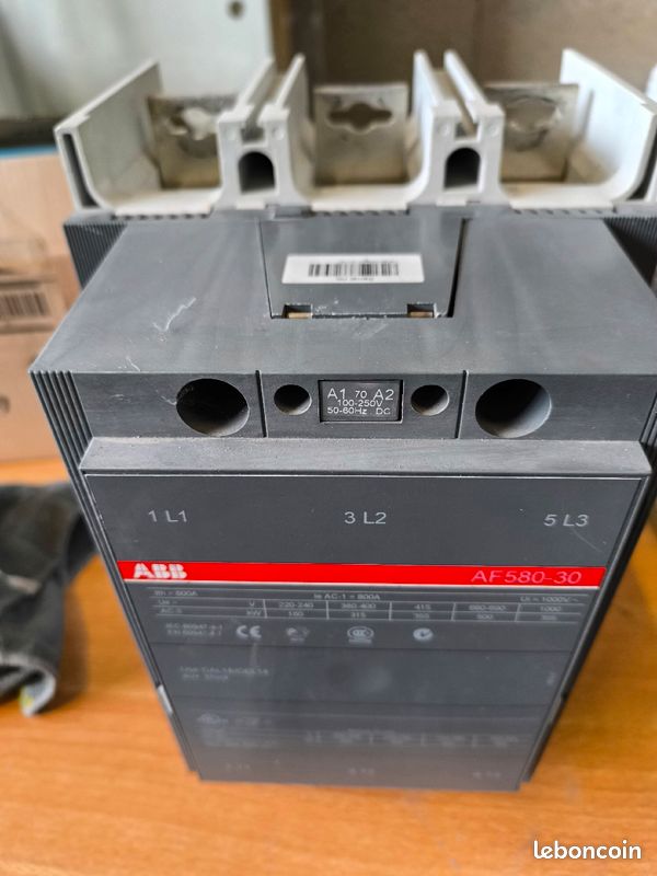 Contacteur ABB série AF, 3 pôles (image 5)