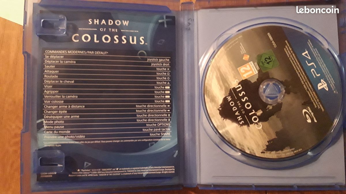 Shadow of the colossus ps4 - Jeux vidéo