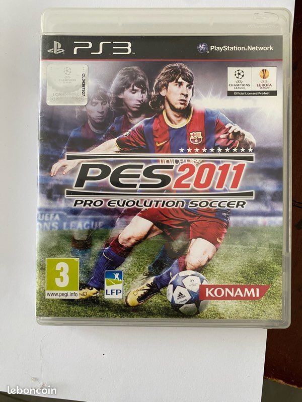 PES 2011 Pack Version Complète PS3 - PAL FR - Avec Boîtier Et Notice