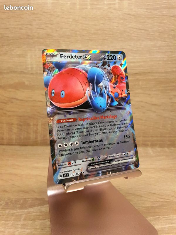 Carte Pokémon Double Rare Couronne Stellaire - Écarlate Et Violet - 110/142 - Neuve Et Originale