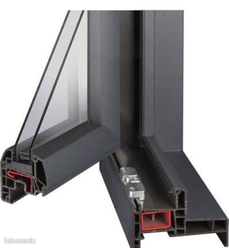 Fenêtres PVC 7016 Novelis Neuves Volets roulants ERREUR COMMANDE (image 1)