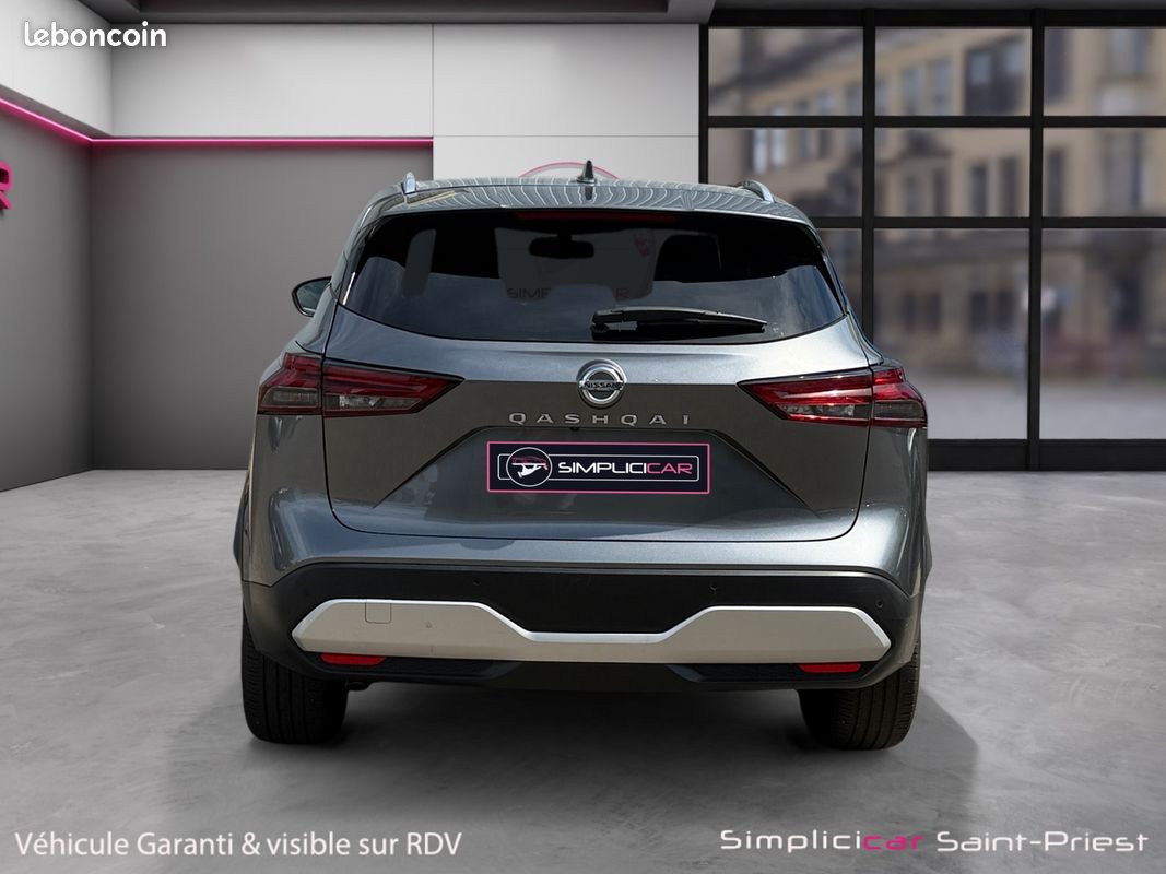 NISSAN QASHQAI 1.3 MILD HYBRID 140 TEKNA 140Ch camera de recul et 360 Garantie 12 mois (image 4)