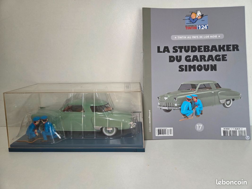 Limousine De Parade Tintin 1/24 – Hachette N°19 – Chrysler Impériale 1926