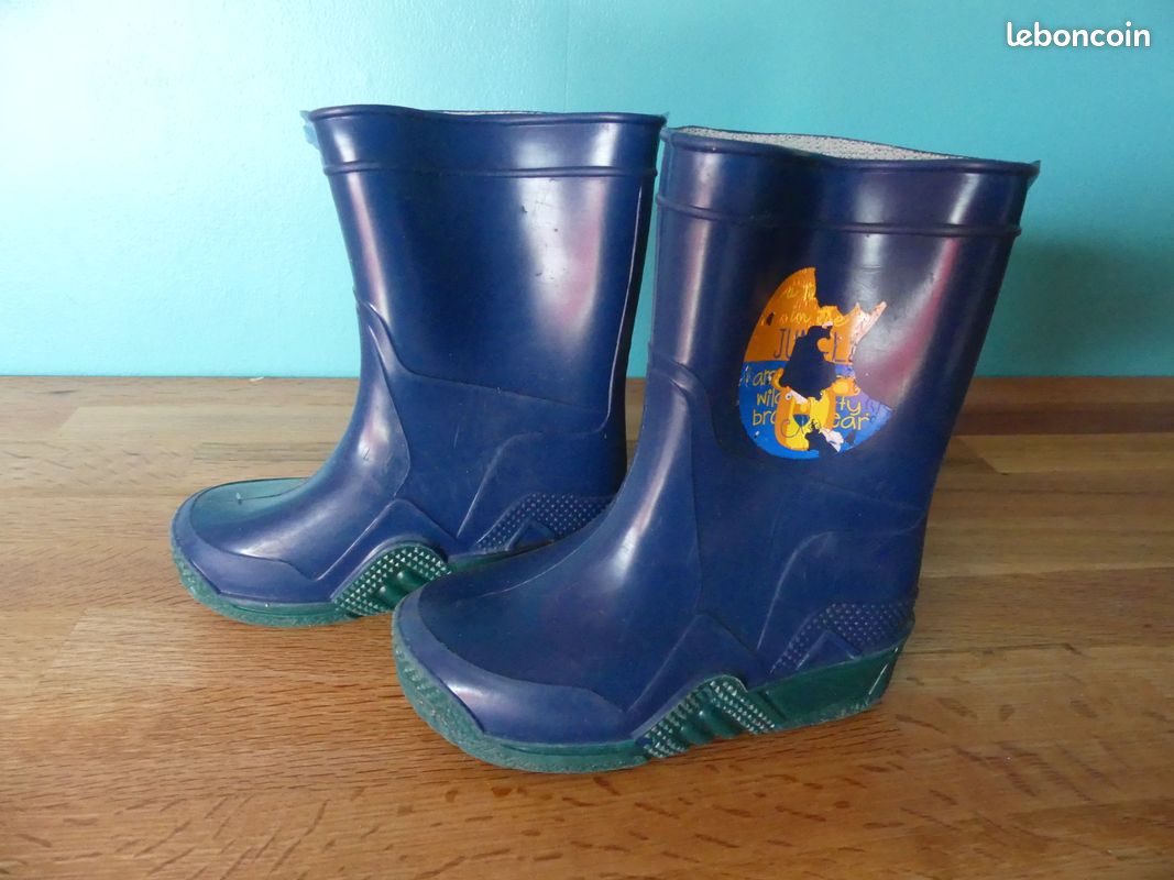 Yellow Shoes Bottes De Pluie 21 Isotoner Bottes De Pluie Basses