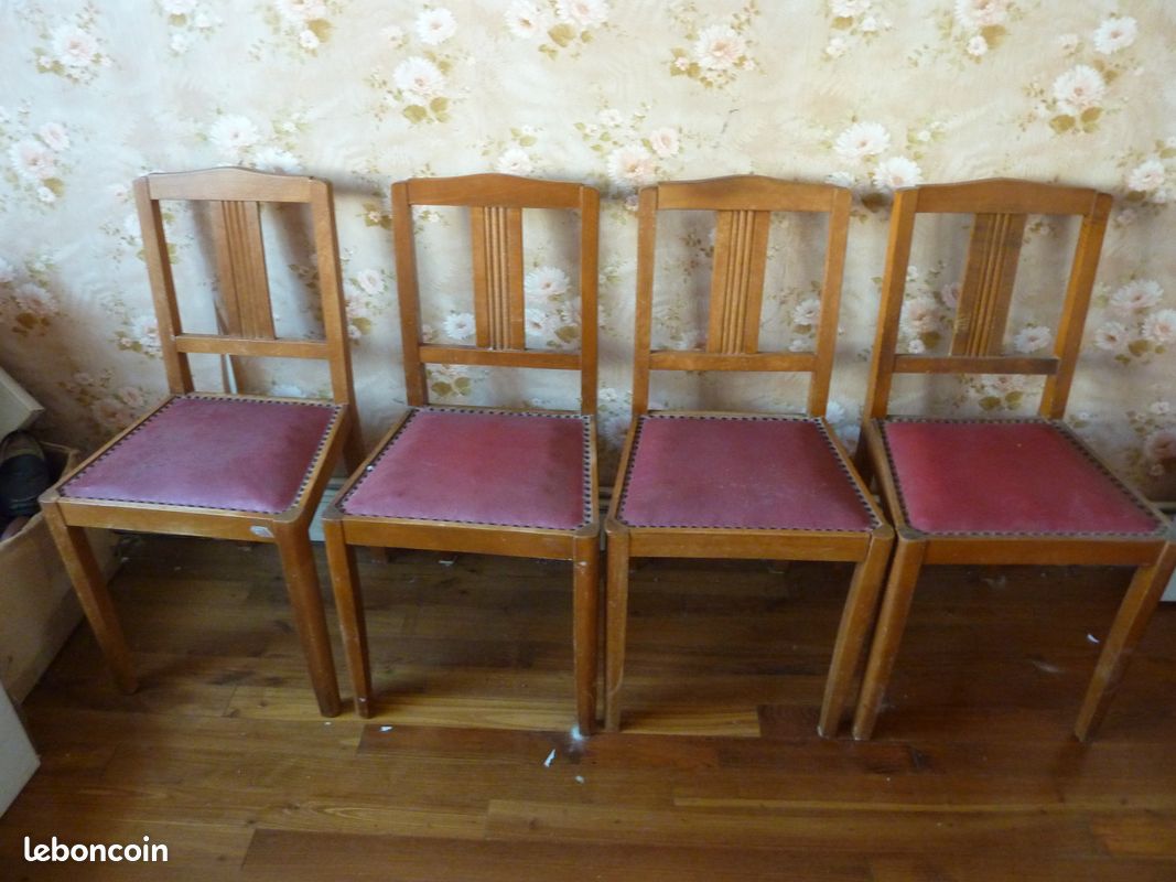 4 chaises vintage (image 1)