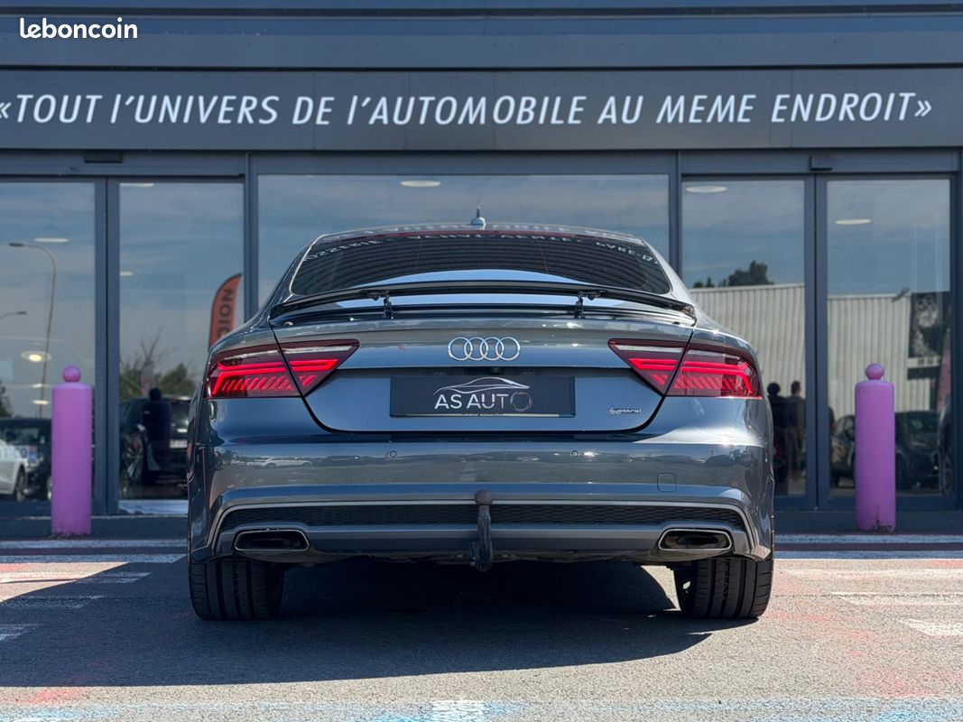 AUDI A7 SPORTBACK V6 3.0 TDI 272ch S tronic 7 Quattro S line CAMÉRA DE RECUL ATTELAGE COCKPIT GPS GARANTIE 12 MOIS EU (image 8)