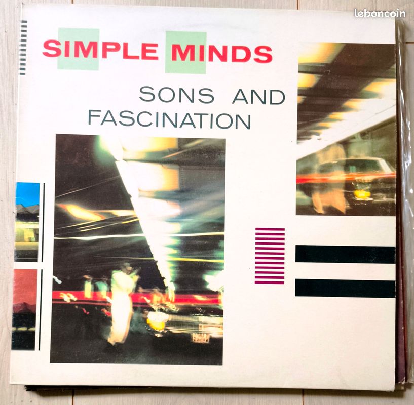 Disque vinyle 33T Simple Minds (image 1)
