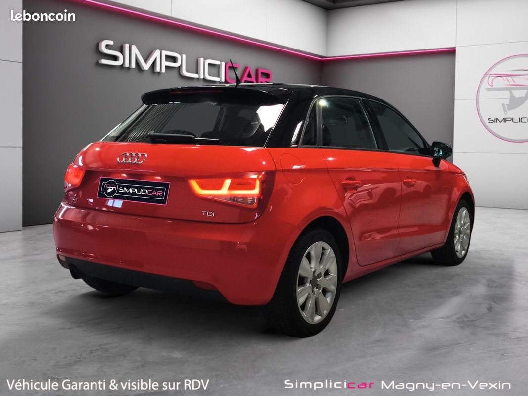 AUDI A1 SPORTBACK SB 1.6 TDI 105 AMBITION LUXE 105Ch Garantie 12 mois (image 3)