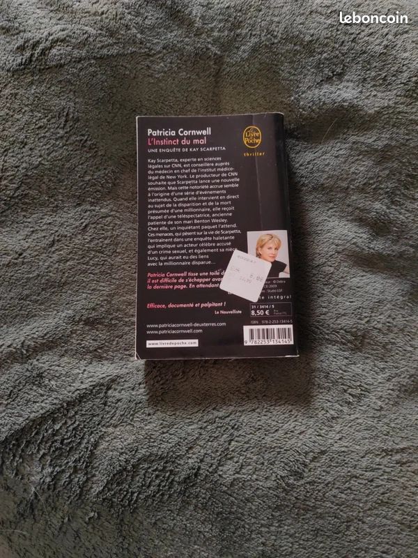 📚 L’instinct du mal – Patricia Cornwell – Format poche (image 2)