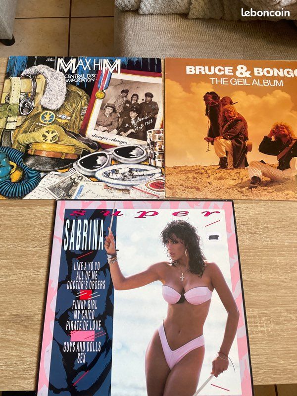 Lot 16 vinyles italo disco dont 3 albums (image 1)