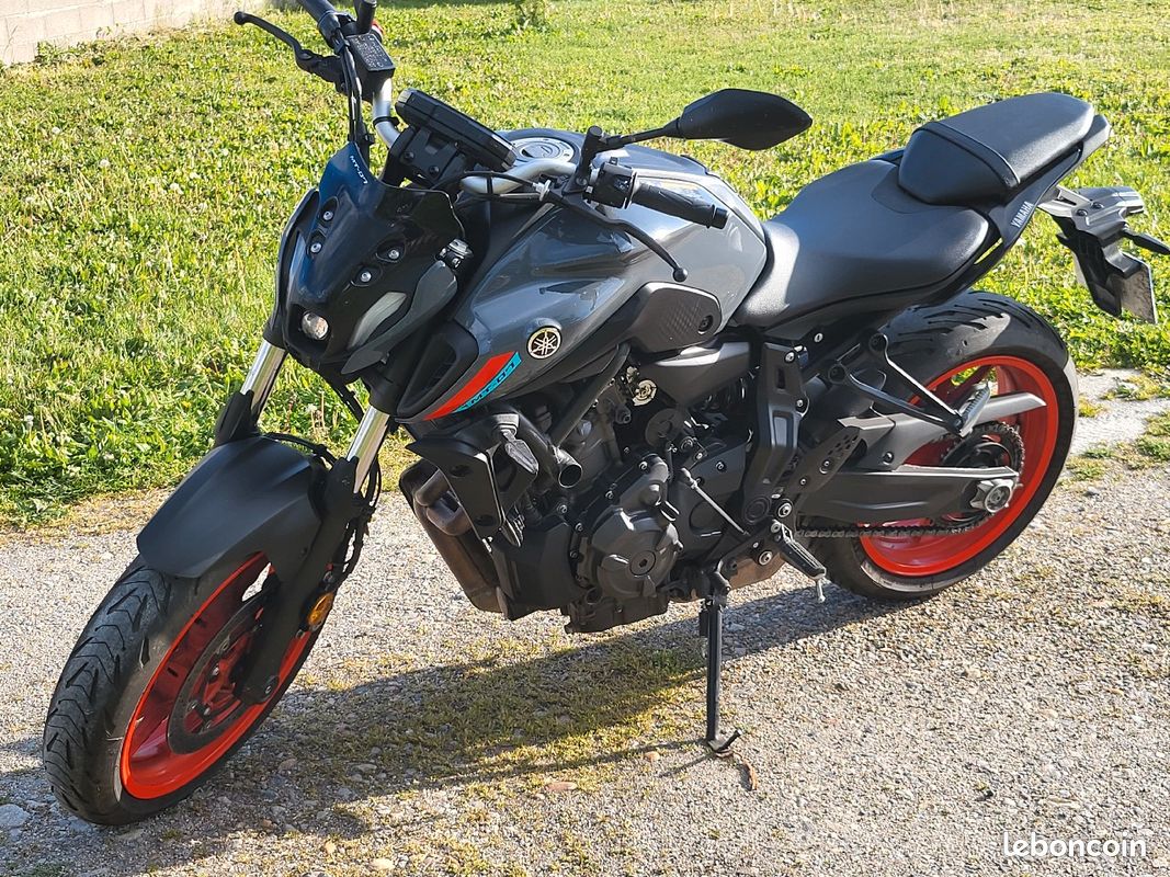 MT 07 bridée A2 modèle 2021 Motos