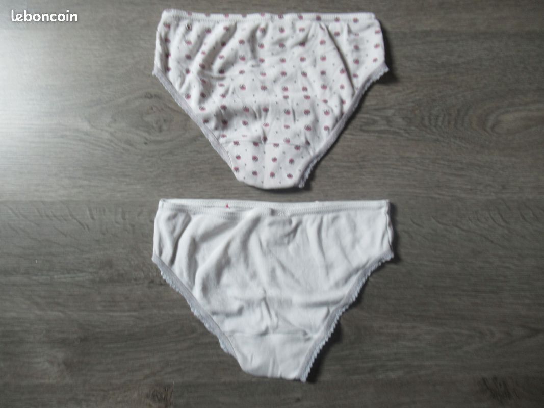 Lot de 2 culottes fille 6/8 ans (image 2)