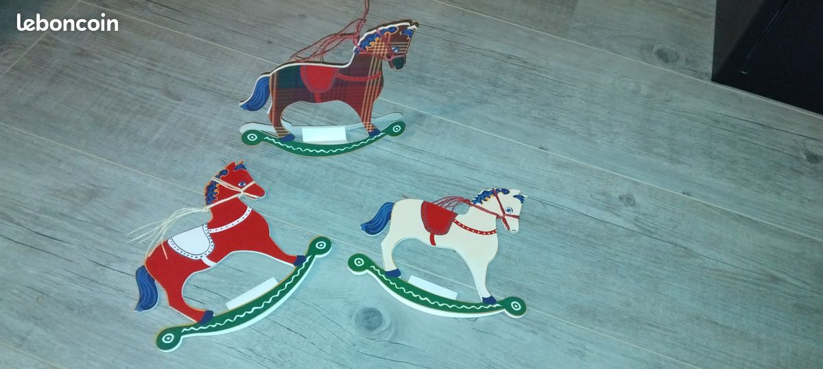 Décoration 3 chevaux pour enfant (image 1)