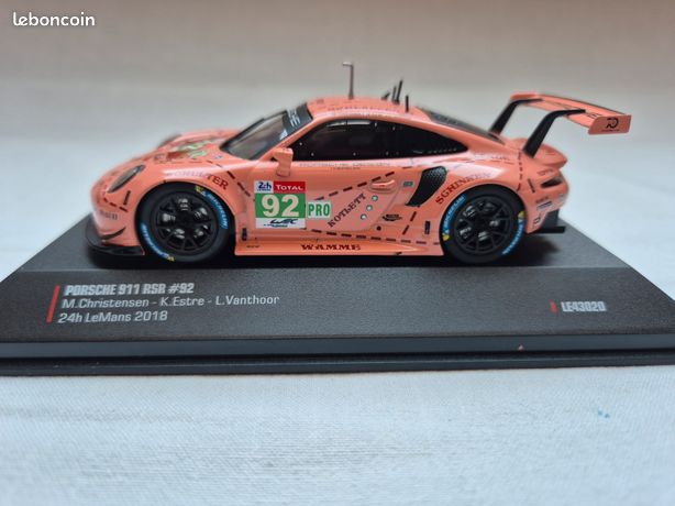 Porsche 911 GT3-R #80 24 HEURES DU MANS 2000 NO SPARK - MINICHAMPS 1/43