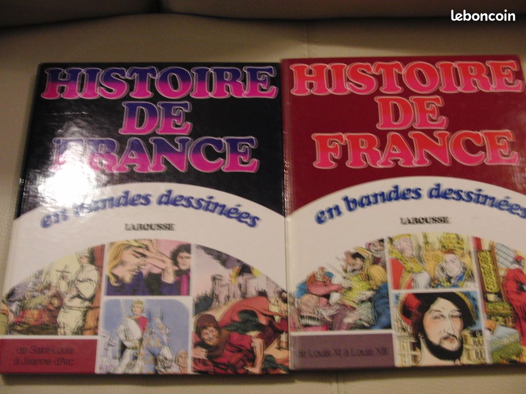 Coffret de BD Histoire de France en bandes dessinées T 1 à 4 1976 (image 3)