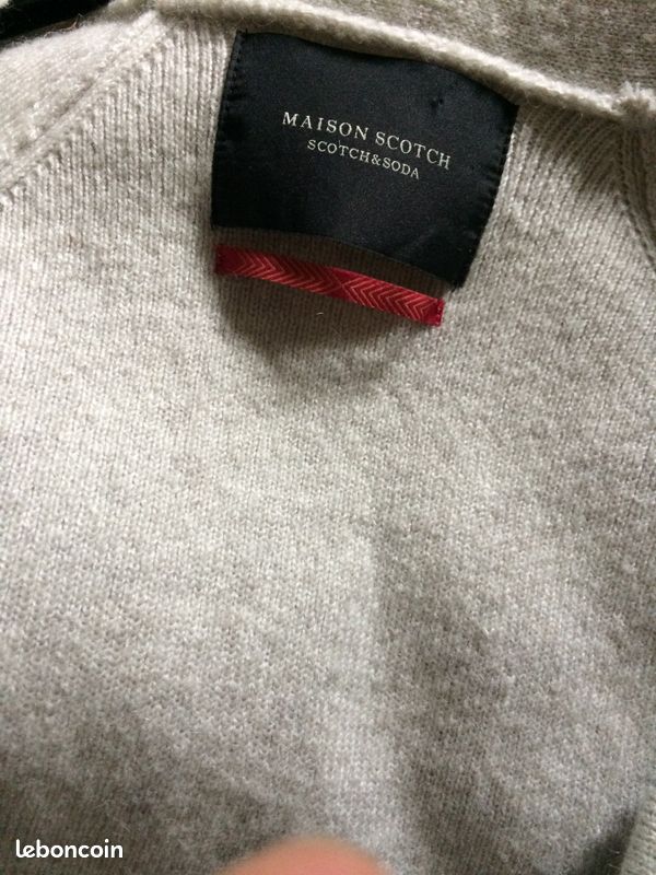 Gilet gris maison SCOTCH (image 3)
