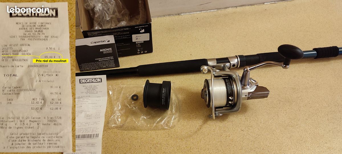 Moulinet De Pêche Ancien Bronson – Modèle 1700-A, Lancer D'appât, Vintage USA
