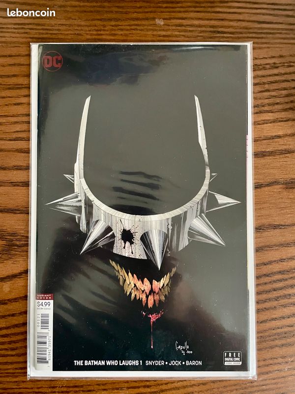 Comic VO DC BLACK LABEL - THE BATMAN WHO LAUGHS #1 (2018) - 1ère Série - MINT (image 1)