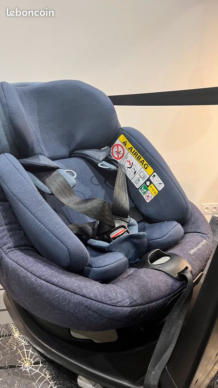 Siège auto Bébé Confort AxissFix Plus, pivotant 360°, isofix (image 4)