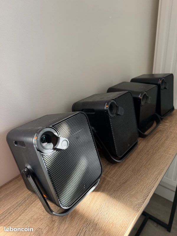 4x Mini projecteur Orange Cube et Cabasse (image 1)