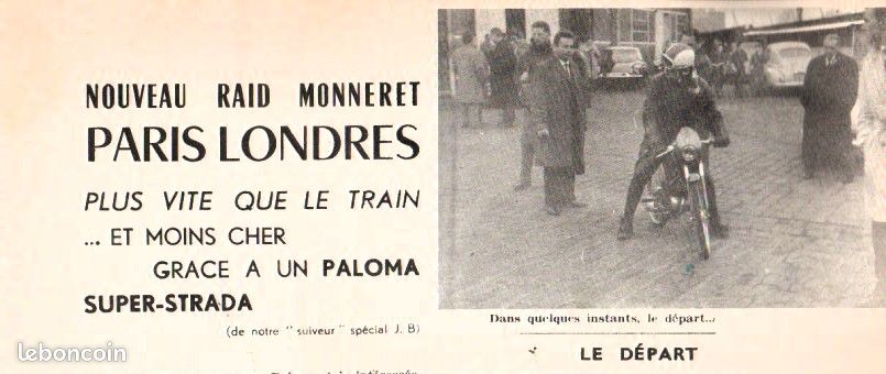 Scooters et CYCLOMOTO 102 VAP CORMORAN 612 Raid MONNERET PARIS-LONDRES en  PALOMA Supert Strada Scooters au salon de LONDRES NSU QUICKLY TT MOBYLETTE  AV 87 ITOM " Comptizione " Motobcane AV 79 - Livres