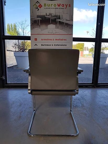 Fauteuils en cuir SILTEC gris (image 2)