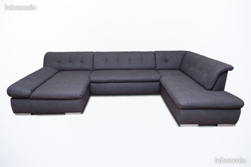NEUF Canapé U Panoramique XXL‌​⁮⁠⁬⁠‍​⁪⁬⁪‌​​⁫ (image 1)