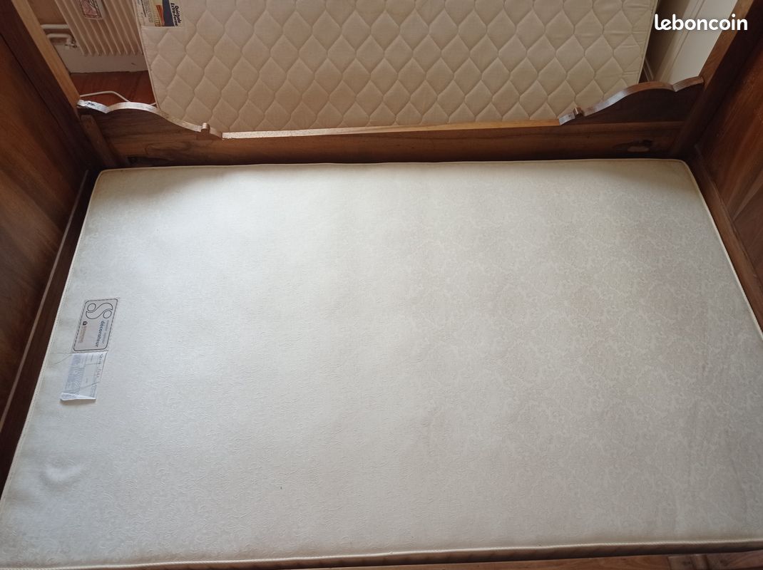 Lit rouleau sommier et matelas à ressorts (image 5)
