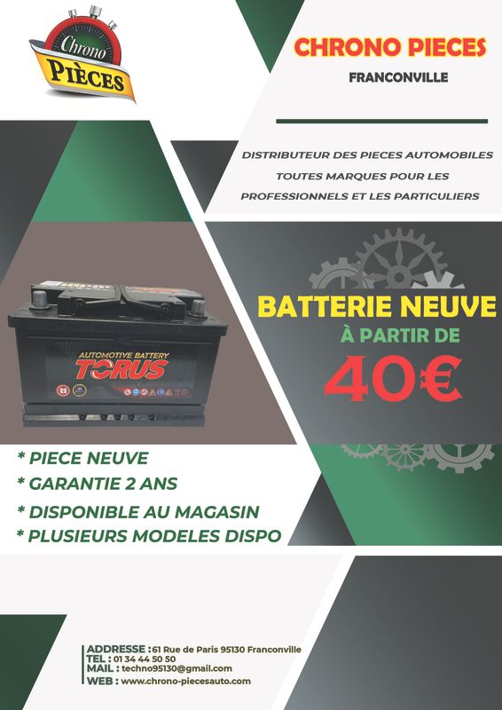 Batteries – Pieces Auto