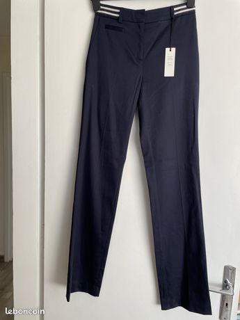 Pantalon Bleu Camaïeu Taille 34 - NEUF AVEC ÉTIQUETTES - Prix Cassé