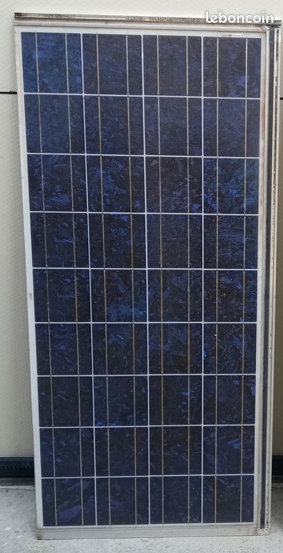 POUR BRICOLEUR Panneau PHOTOWATT 130Wc fonctionnant avec verre cassé + verre de remplacement (sur panneau ne fonctionnant pas) (image 5)