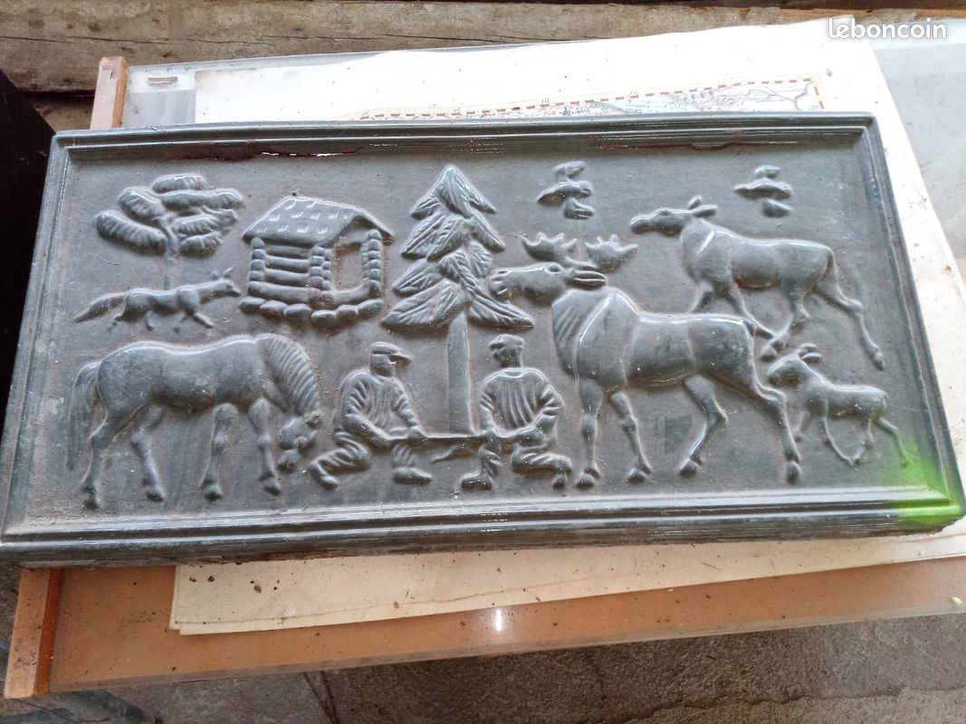 Plaque en font jotul (image 1)