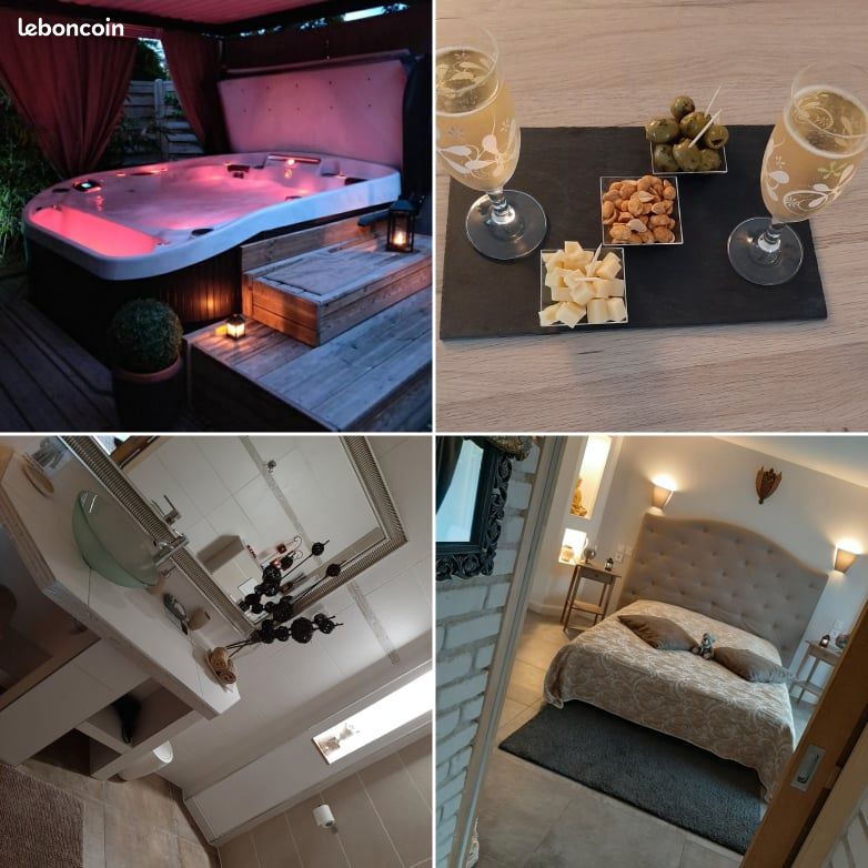 Strasbourg dans un appartement Romantique, jacuzzi, sauna et terrasse ... (image 2)