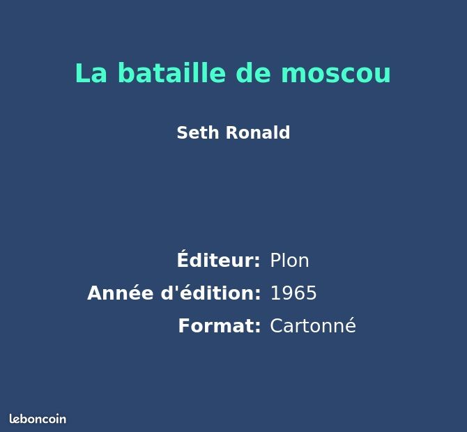 La bataille de moscou (image 2)