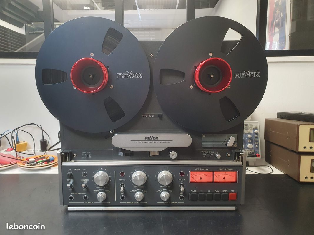 Magnétophone Revox B77 MKII 2 pistes - Photo, audio & vidéo