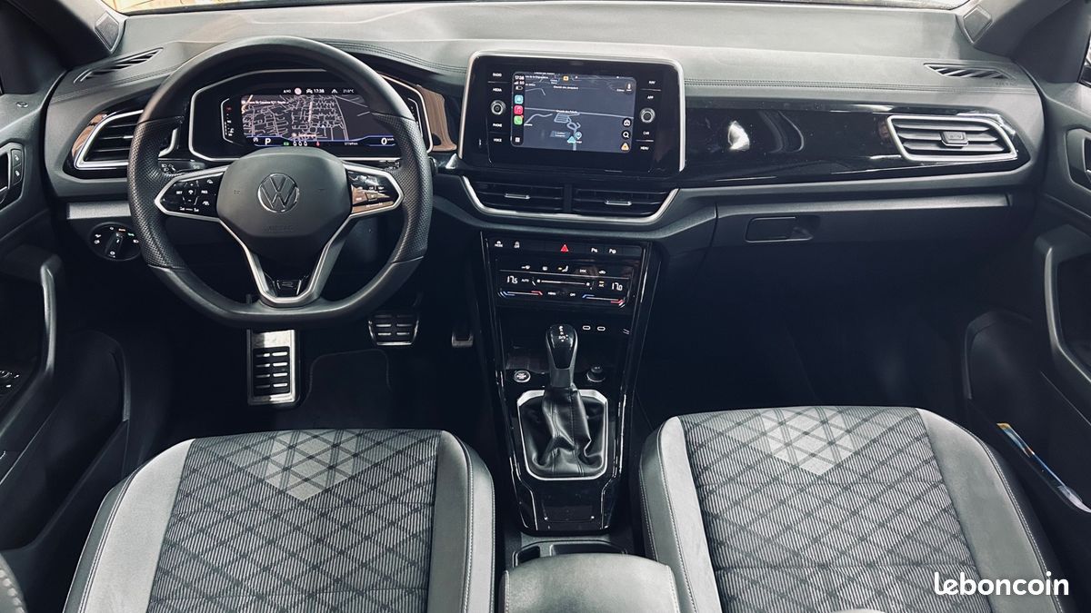 Volkswagen t-ROC 2.0 TDI 150 CH R-Line DSG+ CARPLAY+DIGITALCOCKPIT +CAMERA +ACC + GARANTIE 12 MOIS (image 13)