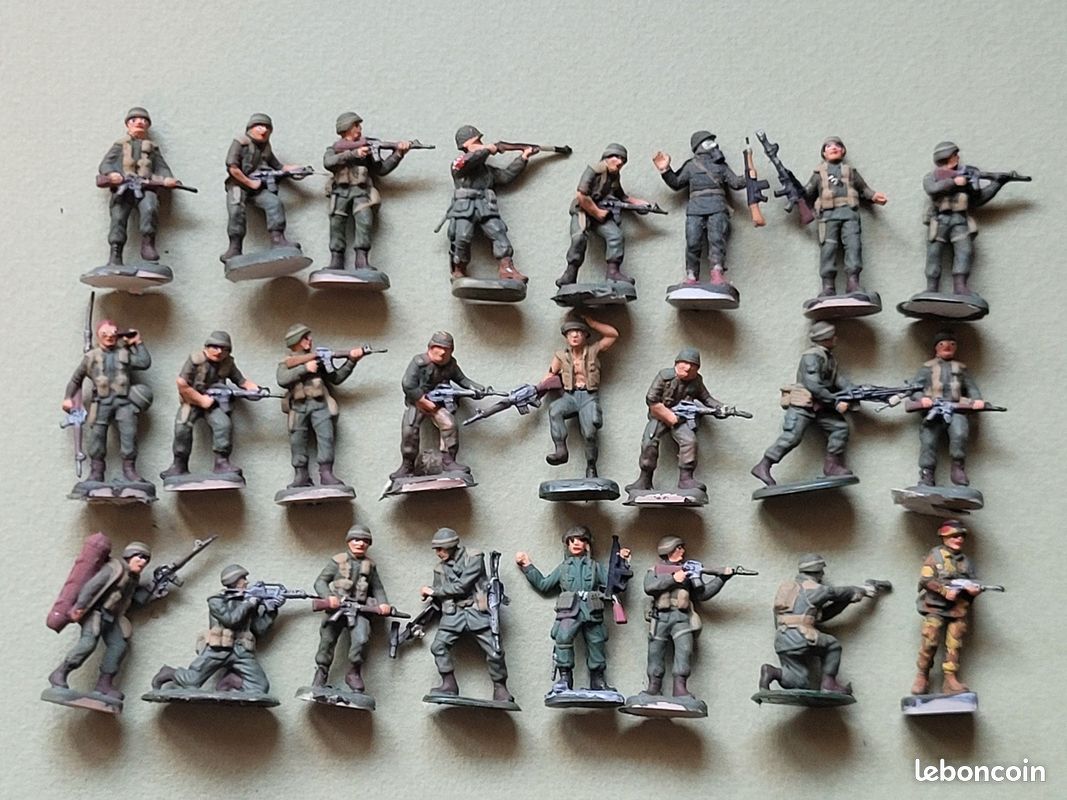 Lot De Soldats US Dragon Au 1:35 – Figurines Militaires Pour Maquettes Et Dioramas (réf. 3012+)